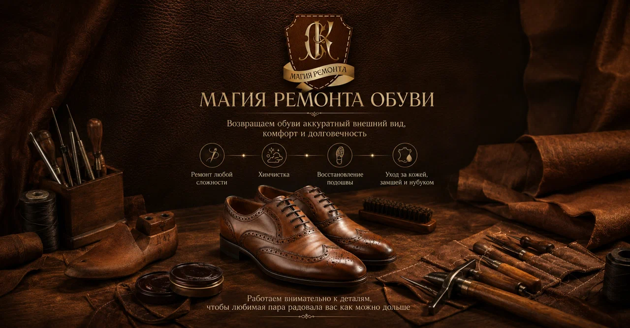 Магия ремонта обуви